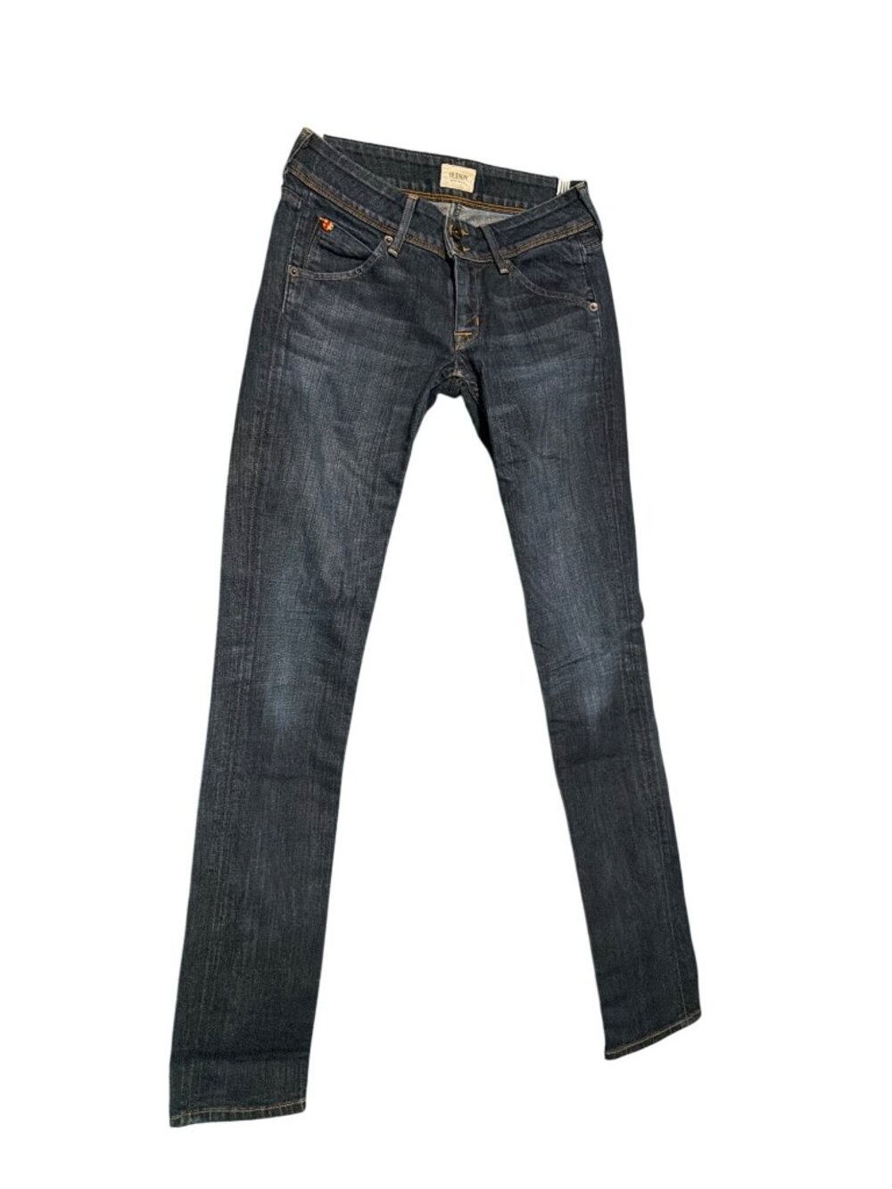 Hudson Dark Wash Low Rise Skinny Jeans